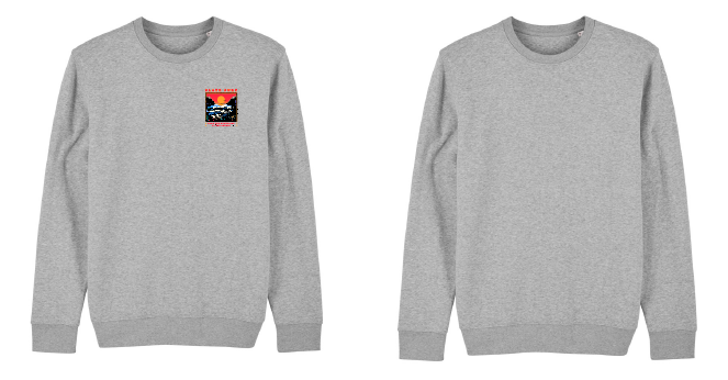 Mockup Mountains to shores sweater